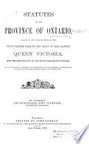 Lois de L'Ontario