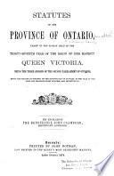 Lois de L'Ontario