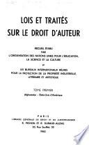 Lois et traités sur le droit d'auteur: Afghanistan-Etats-Unis d'Amérique