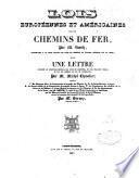 Lois européennes et américaines sur les chemins de fer