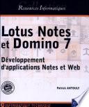 Lotus Notes et Domino 7