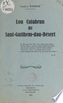 Lou Calabrun de Sant-Guilhem-dau-Désert