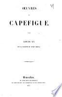 Louis 15. et la société du 18. siècle de Capefigue