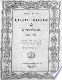 Louis Houde & sa descendance, 1655-1985
