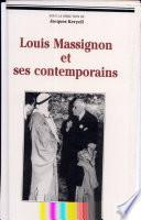 Louis Massignon et ses contemporains