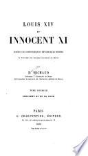 Louis XIV et Innocent XI: Innocent XI et sa cour