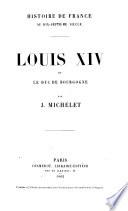 Louis XIV et le duc de Bourgogne