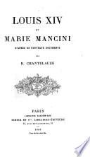 Louis xiv et M. Mancini d'après de nouveaux documents