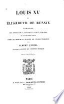 Louis XV et Élisabeth de Russie