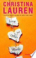 Love and other words -extrait offert-