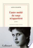 L’autre moitié du songe m’appartient