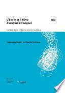 L’École et l’élève d’origine étrangère