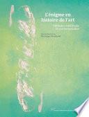 L’énigme en histoire de l’art