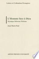 L’Homme face à Dieu