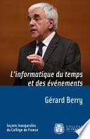 L’informatique du temps et des événements