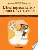 L’instrumentation pour l’évaluation
