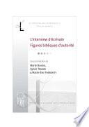 L’interview d’écrivain. Figures bibliques d’autorité