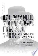 L’unique voyage de sa vie de Georges Vizynos