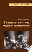 L’univers des musiciens