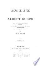 Lucas de Leyde et Albert Durer