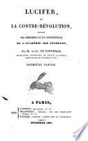Lucifer, ou la contre-révolution