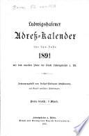 Ludwigshafener Adreß-Kalender