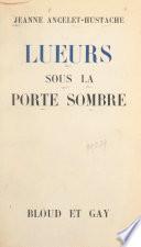 Lueurs sous la porte sombre