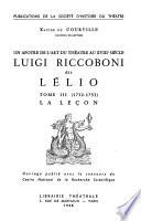 Luigi Riccoboni, dit L'elio
