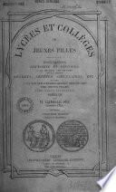 Lycées et collèges de jeunes filles