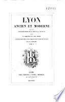 Lyon ancien et moderne