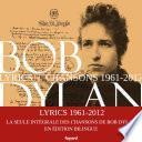 Lyrics 1961 - 2012