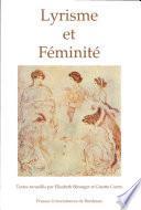 Lyrisme et féminité
