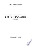Lys et poisons
