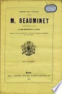 M. Beauminet. Vaudeville en un acte ... De Mm. Mélesville et Xavier