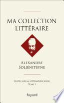 Ma collection littéraire