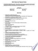 MAA Notes