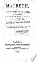 Macbeth, ou Les sorcières de la forêt