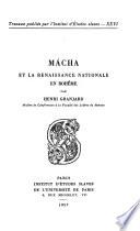 Mácha et la renaissance nationale en Bohême