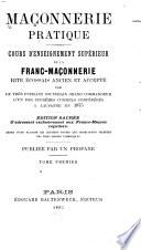 Maçonnerie pratique