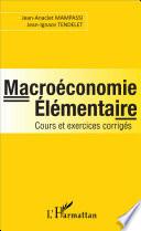 Macroéconomie élémentaire