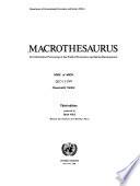 Macrothesaurus for Information Processing in the Field of Economic and Social Development