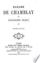 Madame de Chamblay