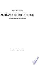 Madame de Charrière