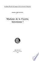 Madame de la Fayette