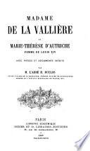 Madame de La Vallière et Marie-Thérèse d'Autriche femme de Louis XIV