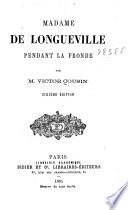 Madame de Longueville pendant la Fronde