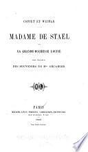 Madame de Staël et la grande-duchesse Louise