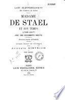 Madame de Staël et son temps