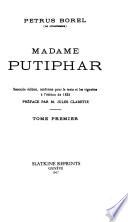 Madame Putiphar. 2. éd