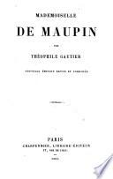 Mademoiselle de Maupin